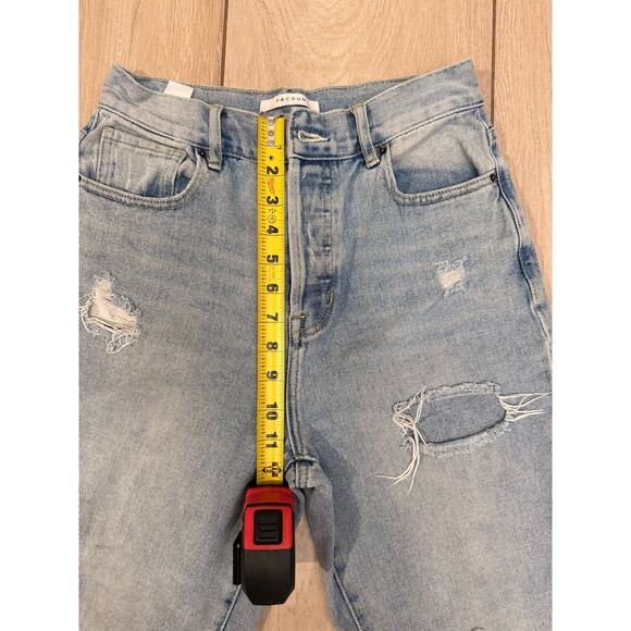 PacSun Women’s High Rise Straight Jeans Size 27 Light wash - Picture 7 of 10